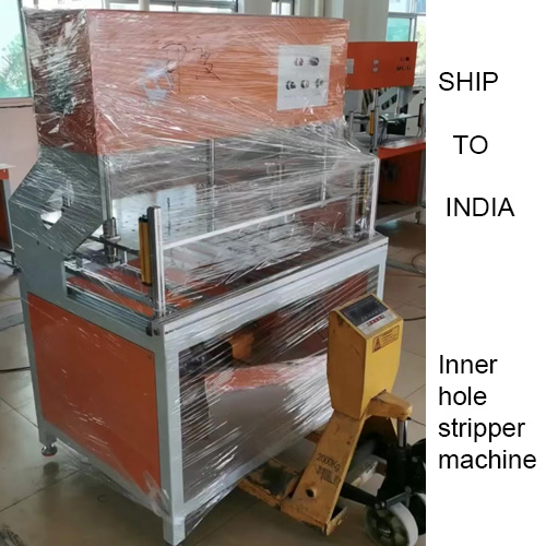 Huaxu inner hole scraping machine is shipped to India