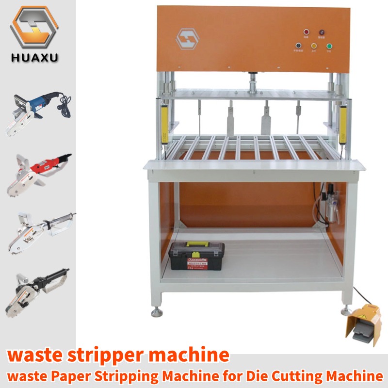 The difference between using a die Cutting Waste Stripper Machine and manual waste removal