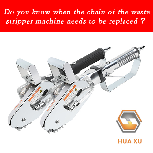 Do you know when the chain of your cartonstripper needs to be replaced?