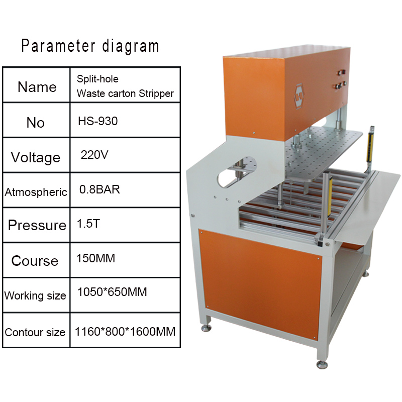 inner hole stripper for paperboard paper box inner hole