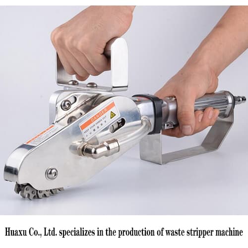 Maintenance and repair of waste cleaning machine