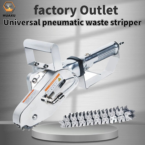 Application range of waste stripping machine